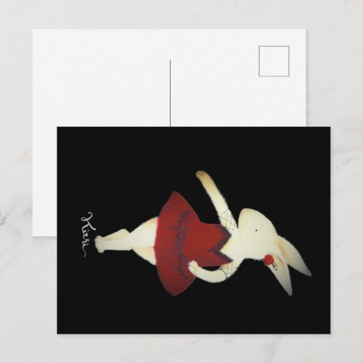 キ ト ポ ス ト  . BRIEFKAART (Voorkant / Achterkant)