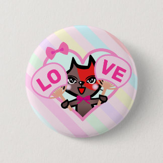 キ 茶ュトな gelijkmatig roodCat. Ronde Button 5,7 Cm