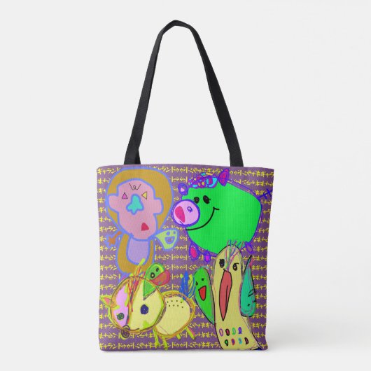 ギャランな仲間トート TOTE BAG (Achterkant)