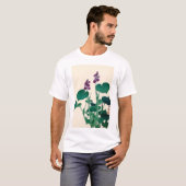 ギ ウ の 花, 古 Paars Flowering Hosta, Ohara Koson T-shirt (Voorkant volledig)