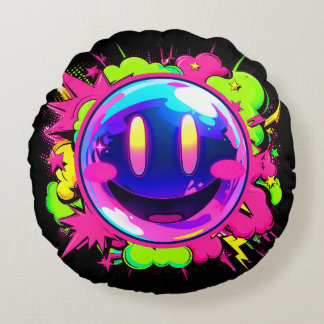 クッション|VACHABORG グッズ「 電光石火少女 Eccentric Flash Girl 」 Rond Kussen