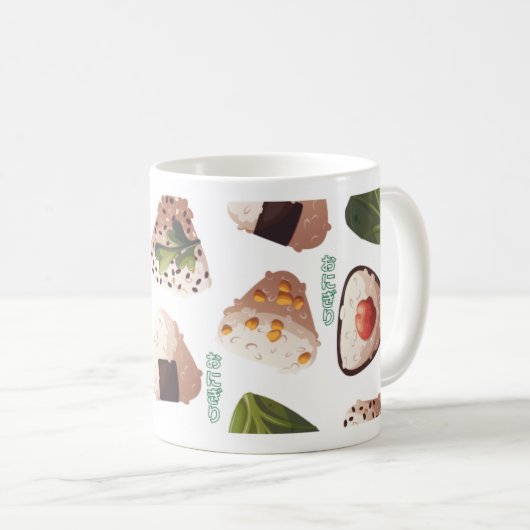 クラシックマグ, 325 ml　Japanese Traditional Onigiri  Koffiemok (Voorkant rechts)