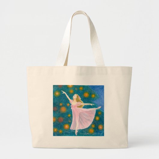クララ バレエカンバストート GROTE TOTE BAG (Voorkant)