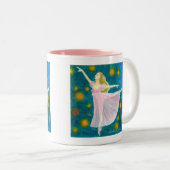 クララ バレエマグカップ TWEEKLEURIGE KOFFIEMOK (Voorkant rechts)