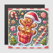 クリスマスとジンジャーブレッドマン (Voorkant / Achterkant)