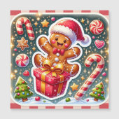 クリスマスとジンジャーブレッドマン (Voorkant)