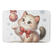 クリスマスと猫 BADMAT (Voorkant)