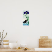 ク イ ヤ メ, deと, de orhens en de Iris, Ohara Kohara,  Poster (Keuken)