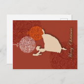 ク リ op ーマスス op eenカ800000000000000000000000000ドくるみ briefkaart (Voorkant / Achterkant)