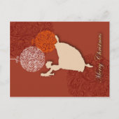 ク リ op ーマスス op eenカ800000000000000000000000000ドくるみ briefkaart (Voorkant)