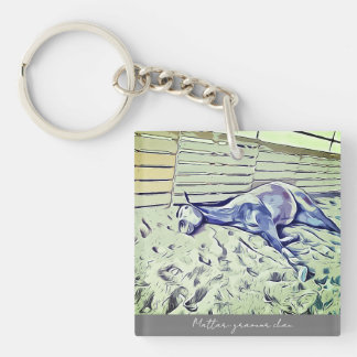 グラマーちゃんイラスト風アクリル SLEUTELHANGER