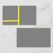 グレーな世界での道筋 VISITEKAARTJE (Voorkant / Achterkant)