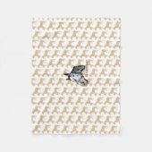 ケイメイ牧場 グラマーちゃん シルエット&顔出し FLEECE DEKEN (Voorkant)