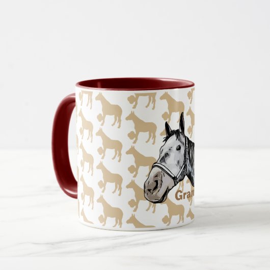 ケイメイ牧場　グラマーちゃん シルエット MOK (Voorkant links)