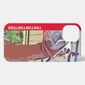 ケイメイ牧場 トントントントロちゃん 「ドヤ顔」スマートフォンケース iPhone HOESJE (Achterkant horizontaal)