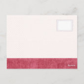 ケーキ Druivenmunt crème kersencake Briefkaart (Achterkant)