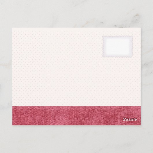 ケーキ Druivenmunt crème kersencake Briefkaart (Achterkant)