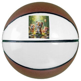 コアラの親子の日向ぼっこ BASKETBAL