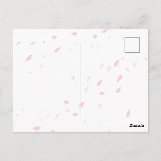 コスモスの花|秋の風を感じるポストカード BRIEFKAART (Achterkant)