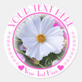 コスモス ラウンドシール RONDE STICKER (Voorkant)