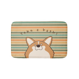 コーギー "コギたま(レッド)" -Retro- Badmat