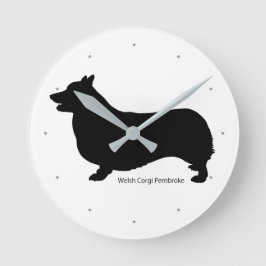 コーギー 掛け時計 Welsh Corgi clock Ronde Klok