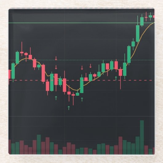 コースター GLAZEN ONDERZETTER (Voorkant)