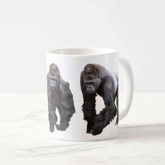 ゴリラのマグカップ KOFFIEMOK (Voorkant rechts)