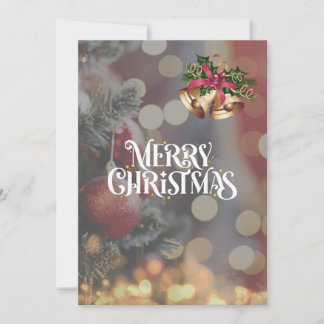 ゴージャス クリスマスツリーの煌めくクリスマスカード♡ FEESTDAGENKAART