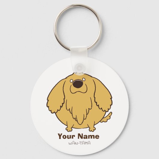 ゴールデンレトニエル "ニェルたま" SLEUTELHANGER (Voorkant)