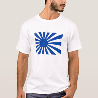 サムライブルーsamurai旭日旗 t-shirt