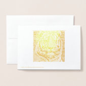 シベリアン・タイガー FOLIE KAARTEN (Met envelop)