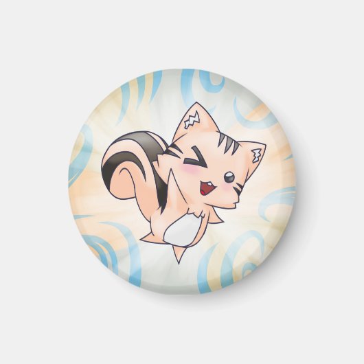 シマリスのルックん(嬉しいっ) MAGNEET (Voorkant)