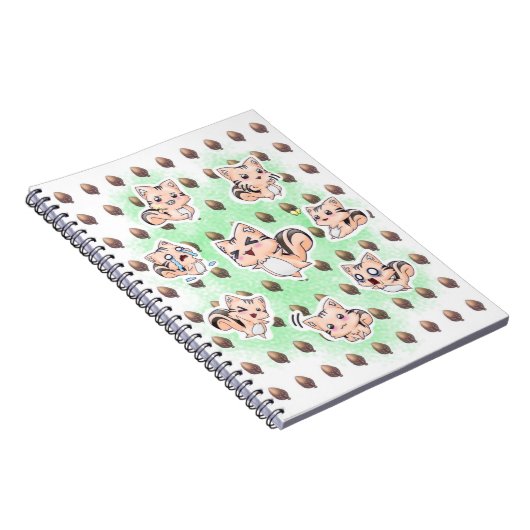 シマリスルックん NOTITIEBOEK (Rechterzijde)