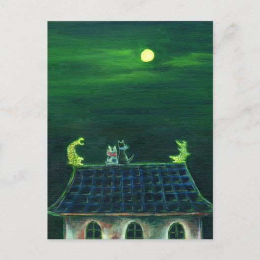 シャチホコの夜 BRIEFKAART (Voorkant)