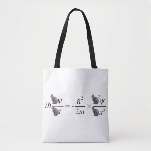 シュレーディンガーの猫 TOTE BAG (Voorkant)