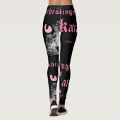 シュレ猫カラー桃(非黒) LEGGINGS (Achterkant)