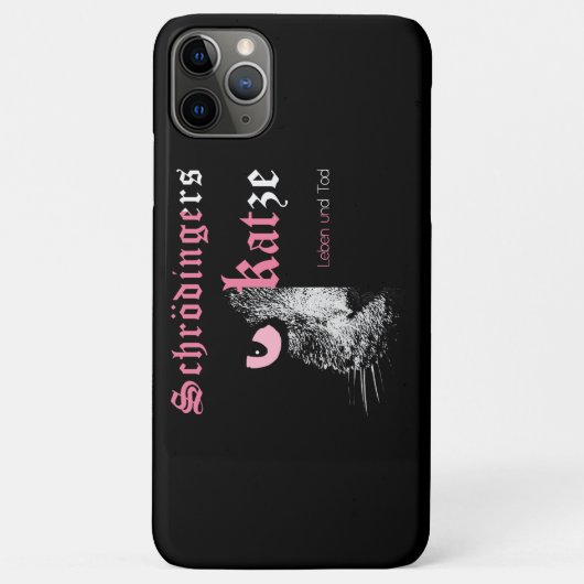 シュレ猫カラー桃 Case-Mate iPhone CASE (Achterkant)