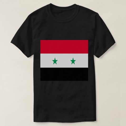 シリアの旗 T-SHIRT (Design voorkant)