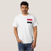 シリアの旗 T-SHIRT (Voorkant volledig)