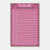シンプルなTO DO LIST POST-IT® NOTES (Voorkant)