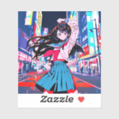 シール Seal|今日もお疲れポーズ 寿司娘 GenerativeAI Sticker (Vel)