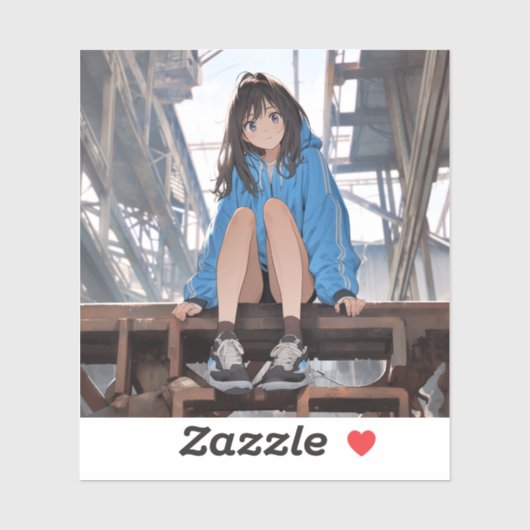 シール Seal｜放課後JK02 寿司娘 GenerativeAI Sticker (Vel)