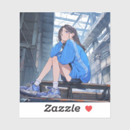 シール Seal｜放課後JK 寿司娘 GenerativeAI Sticker