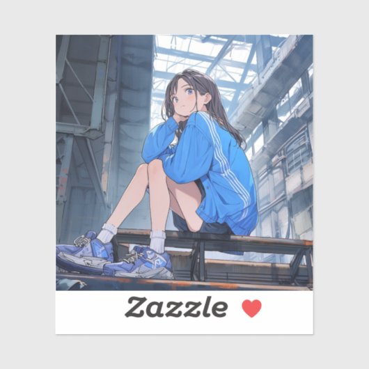 シール Seal｜放課後JK 寿司娘 GenerativeAI Sticker (Vel)