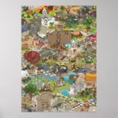 シ マ タ カ コ Iedereen slaapt Poster (Voorkant)