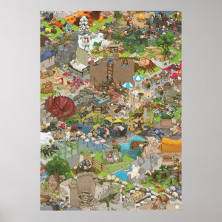 シ マ タ カ コ Iedereen slaapt Poster