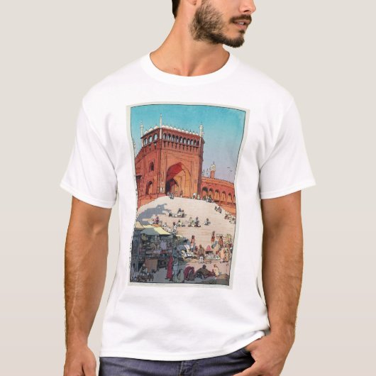 ジ ャ ー・ マ, Jama Masjid Delhi, Hiroshi Yoshida T-shirt (Voorkant)