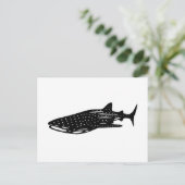 ジ ン イ メ walvishaai ザ rhincodon typus 切 rhincodon briefkaart (Staand voorkant)
