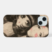 スマートフォンケース iPhone 15 CASE (Achterkant horizontaal)